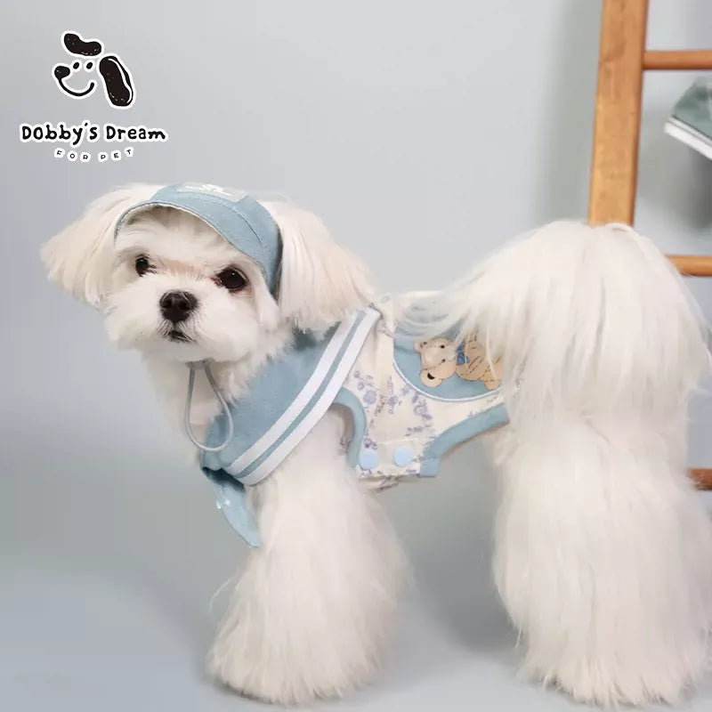 2026 New Dog Spring And Summer High-End Feeling Outdoor Anti Dirty Clothes