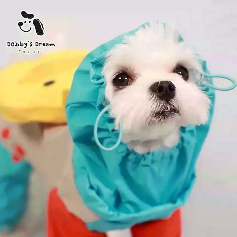 2026 New Dog Traction-Friendly Full-Enclosed Raincoat