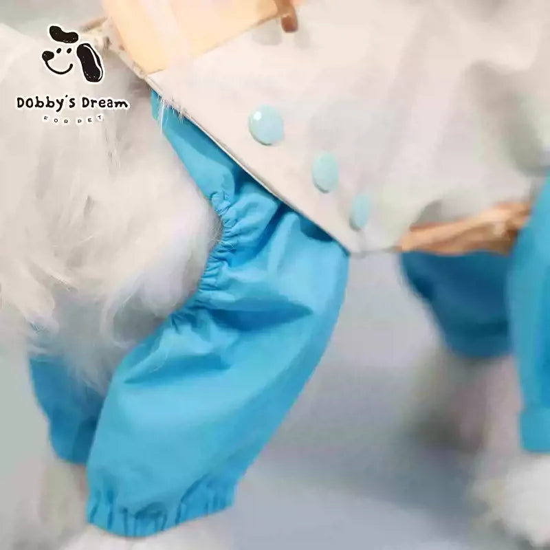 2026 New Dog Traction-Friendly Full-Enclosed Raincoat
