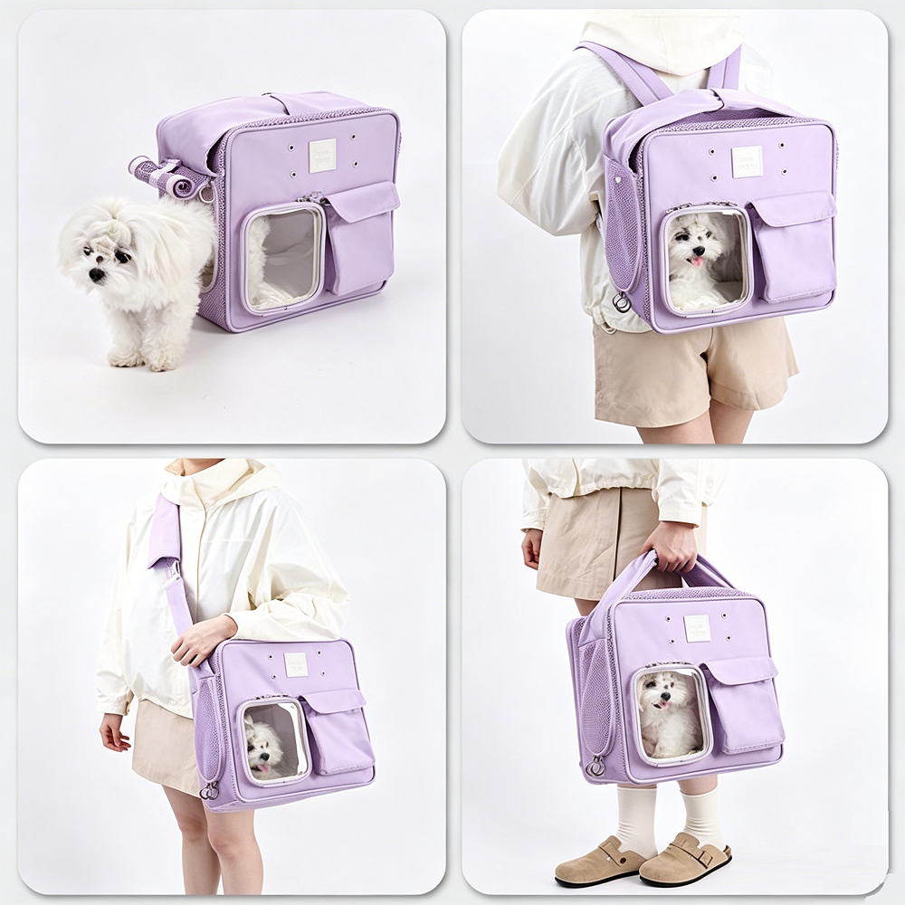 Ventilated And Portable Backpack, A Must-Have For Cats And Dogs When Traveling