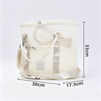 Crossbody Bag For Pet Walking, Breathable And Comfortable, Compact And Portable