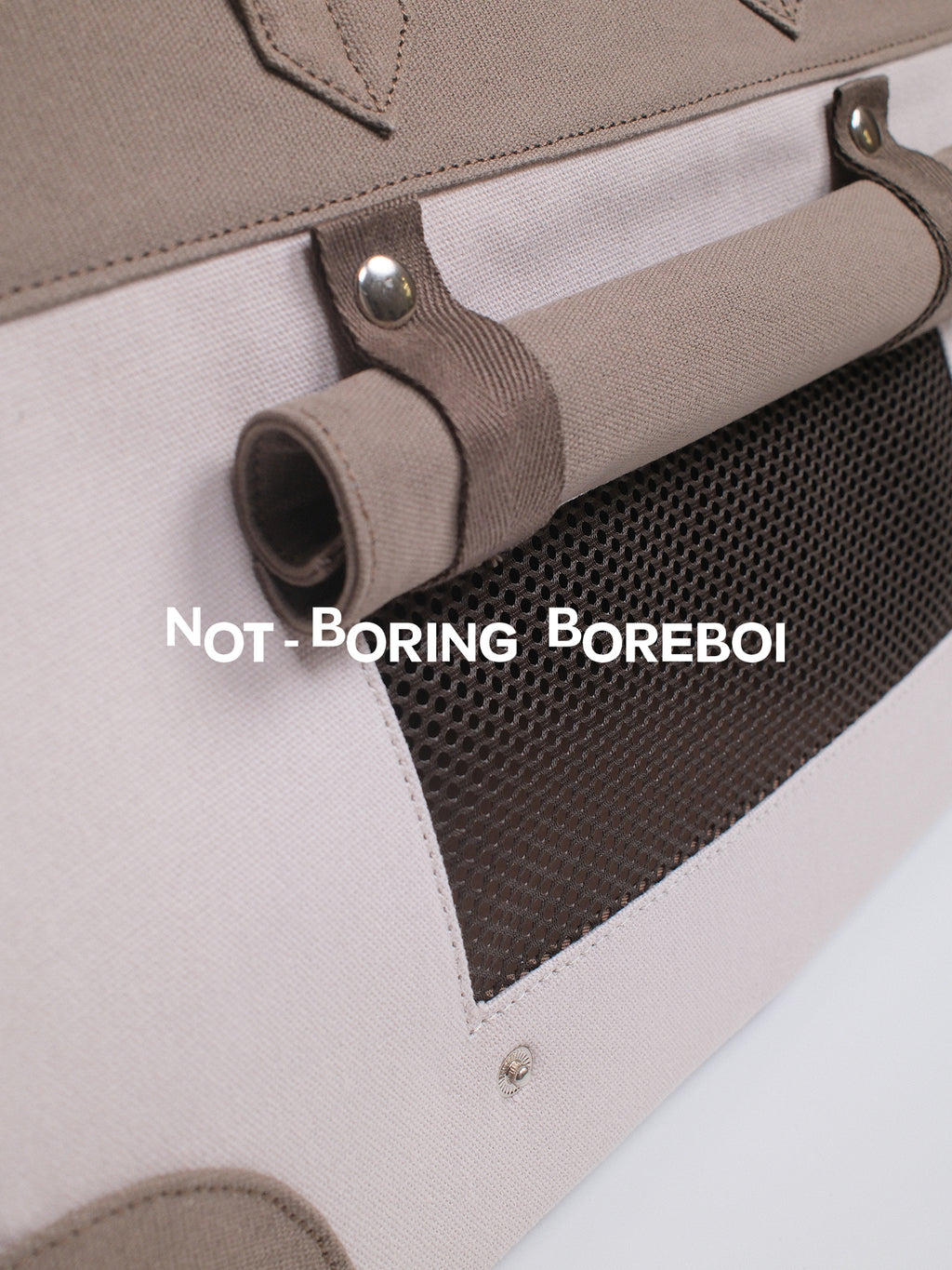 Color-Blocked Pet Travel Bag