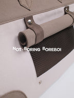 Color-Blocked Pet Travel Bag
