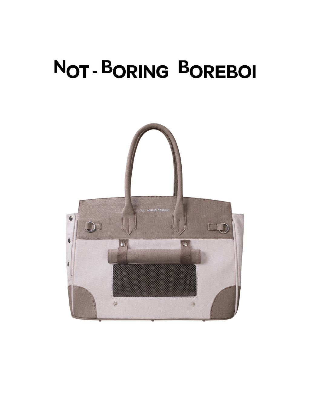Color-Blocked Pet Travel Bag