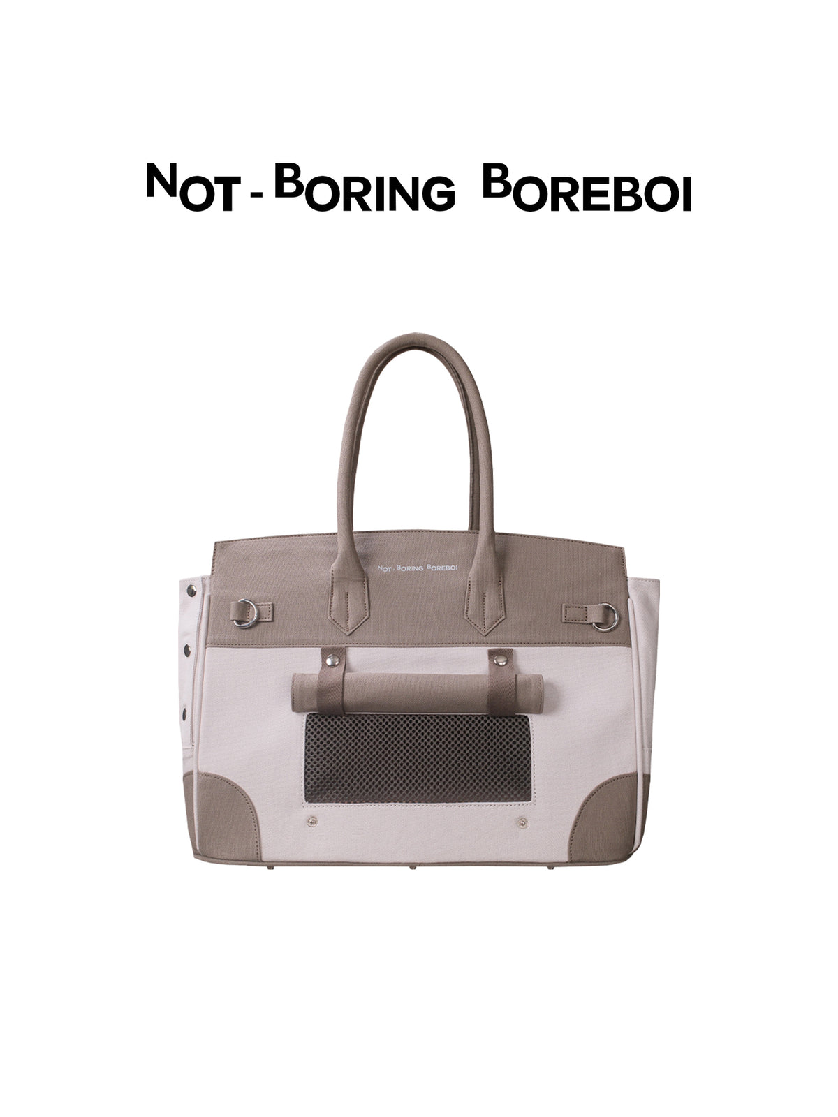 Color-Blocked Pet Travel Bag