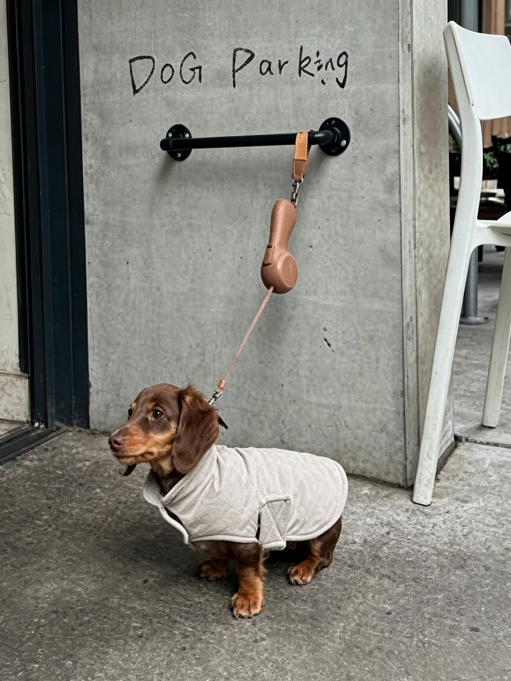 Automatic Retractable Hand Warmer Pet Leash