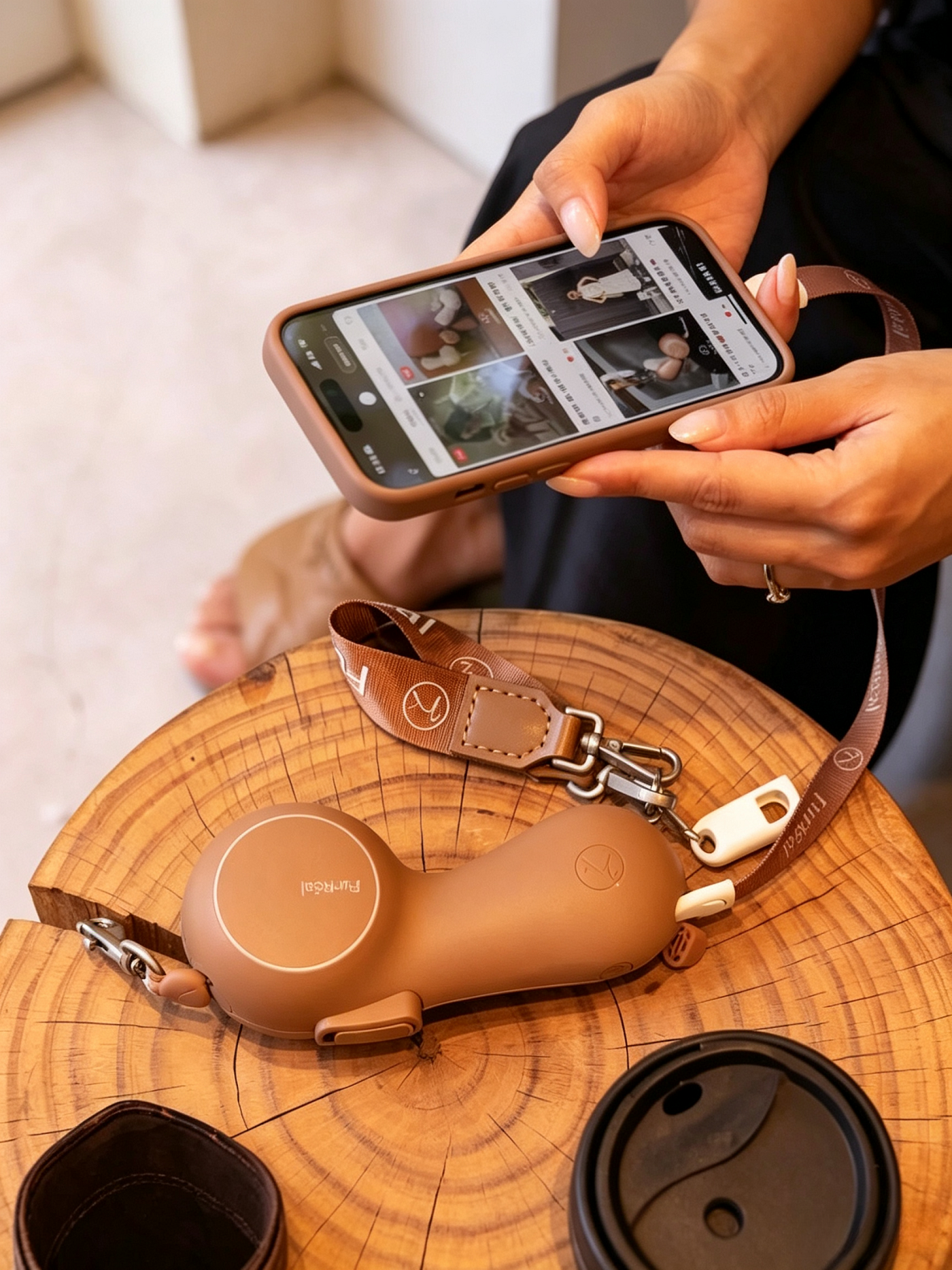 Automatic Retractable Hand Warmer Pet Leash