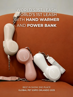 Automatic Retractable Hand Warmer Pet Leash