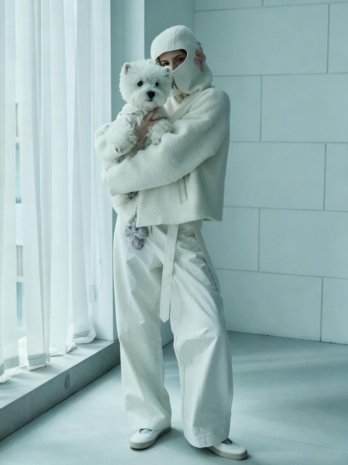 Autumn And Winter Pet Lamb Fleece Jacket