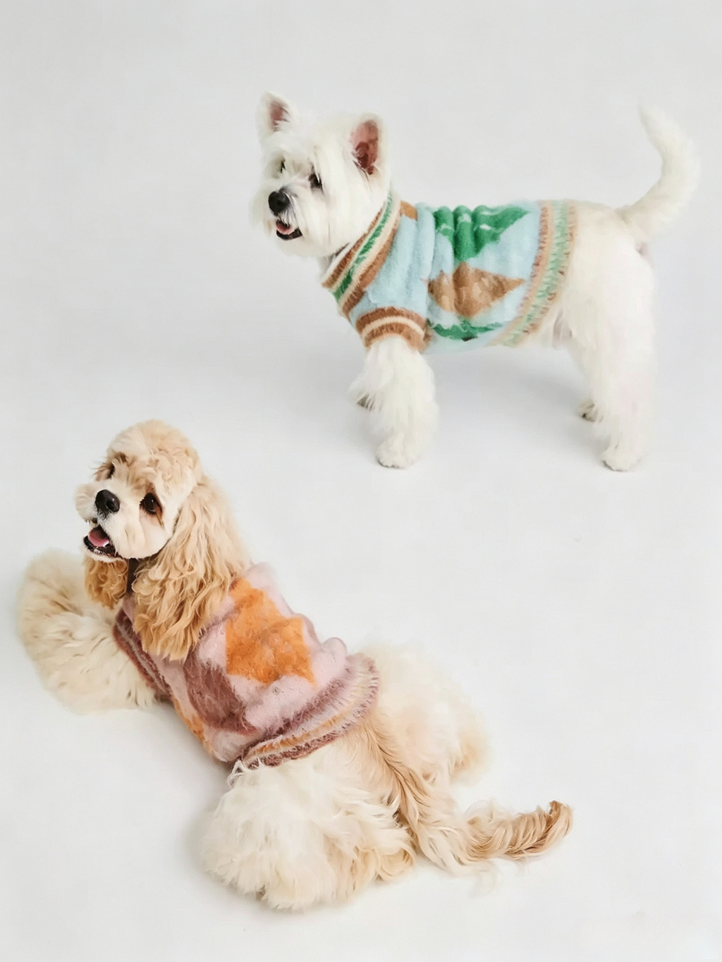 Autumn And Winter Pet Wool Thermal Vest