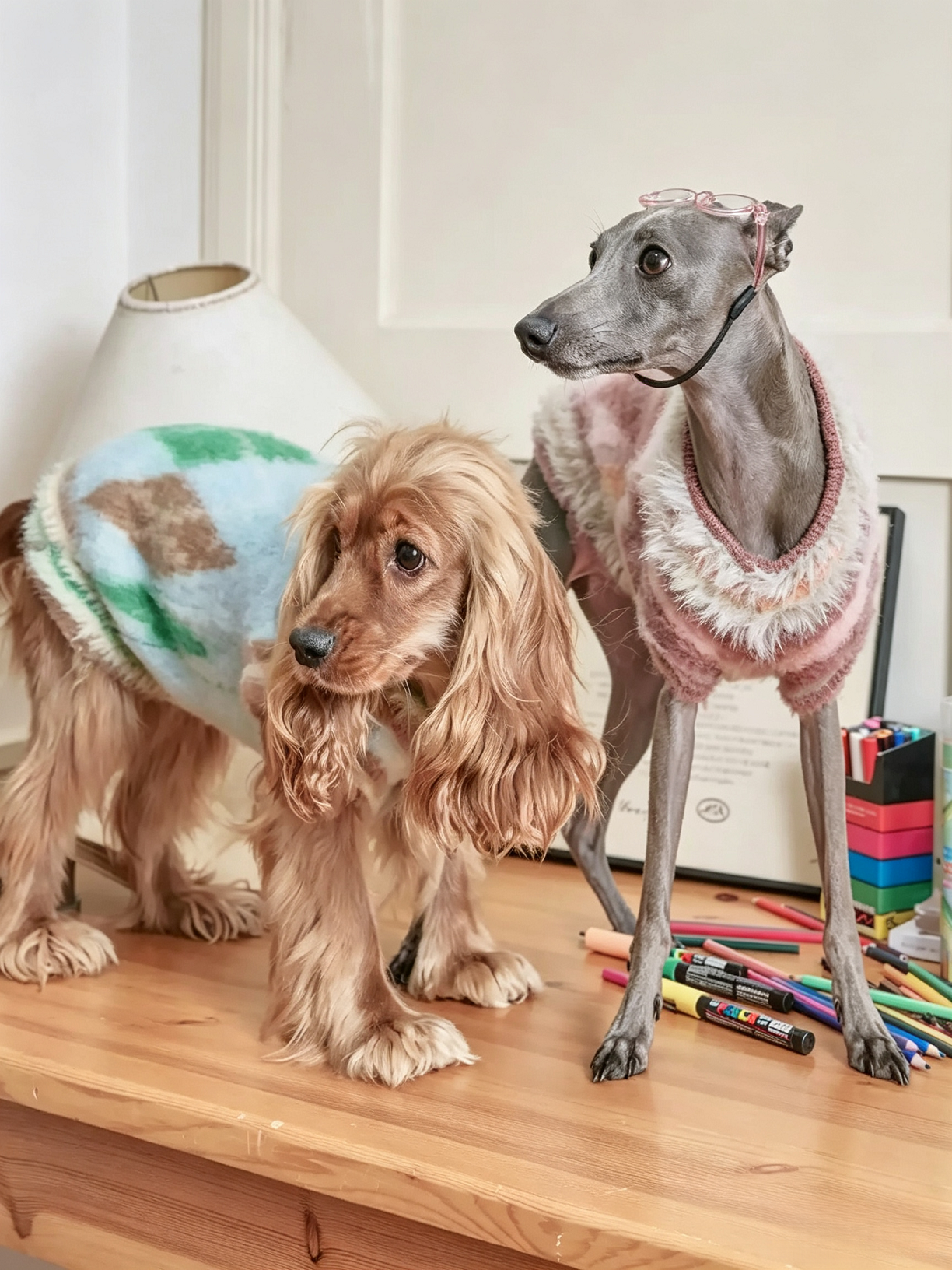 Autumn And Winter Pet Wool Thermal Vest