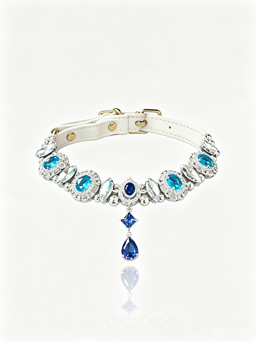 Blue Enchantress Pet Necklace