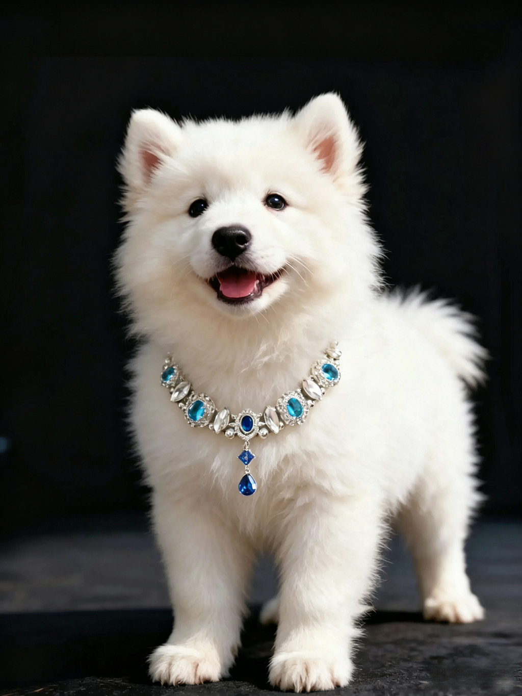 Blue Enchantress Pet Necklace
