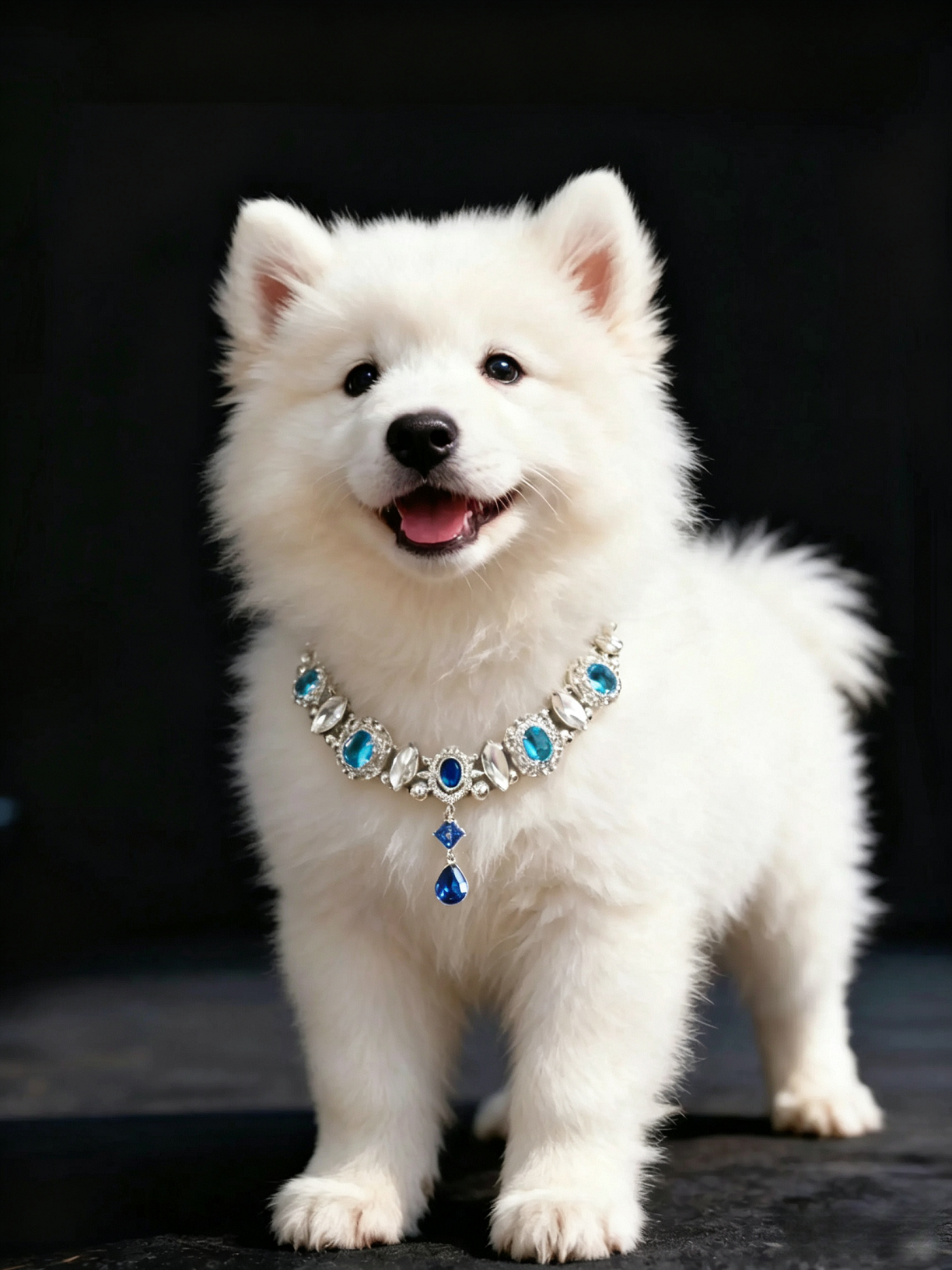 Blue Enchantress Pet Necklace