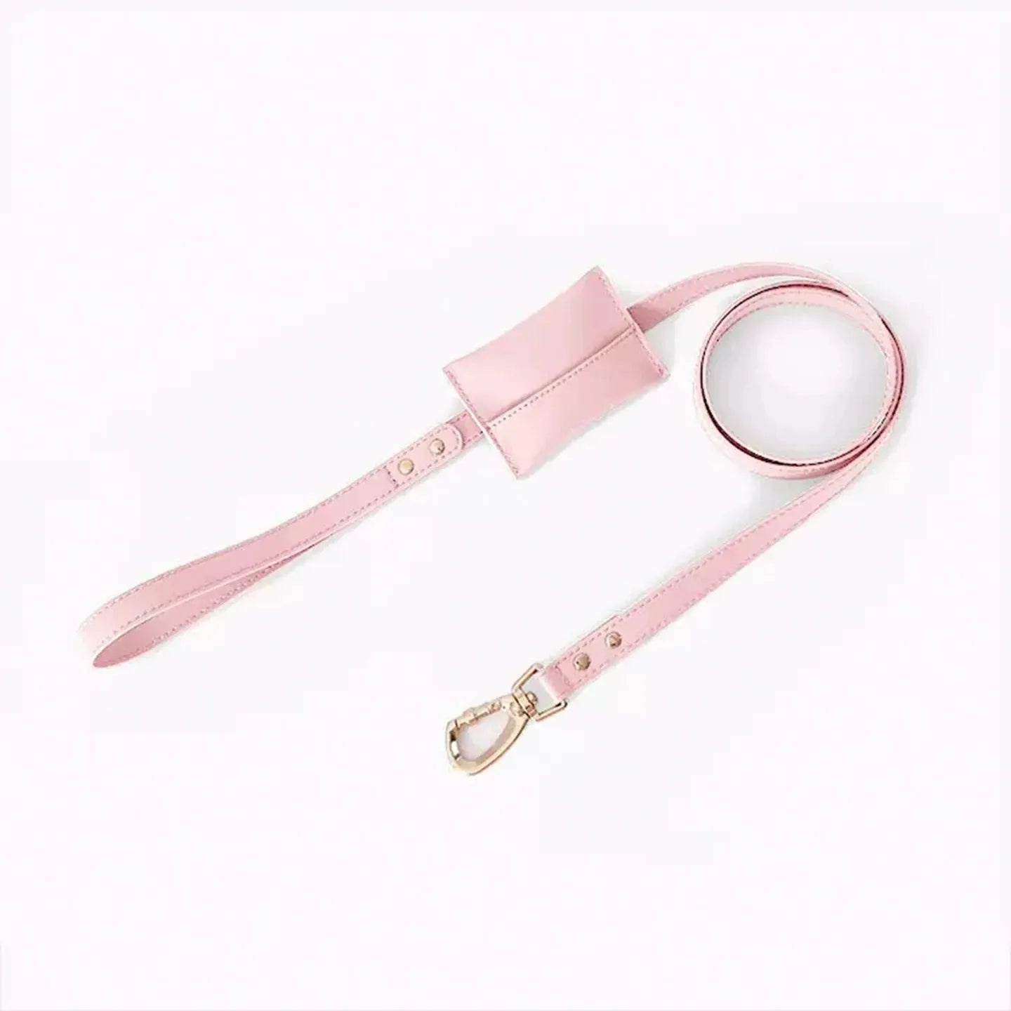 Breathable Soft Leather Pet Harness And Collar Set