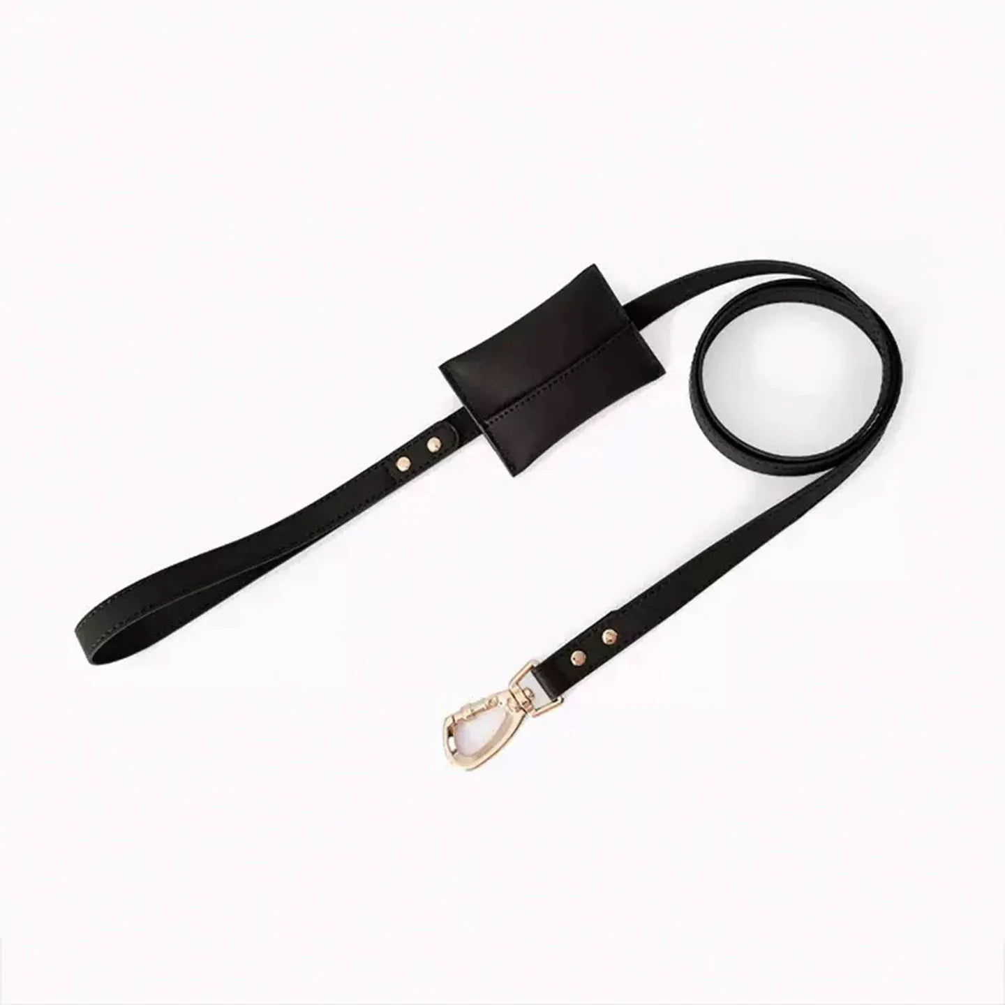 Breathable Soft Leather Pet Harness And Collar Set