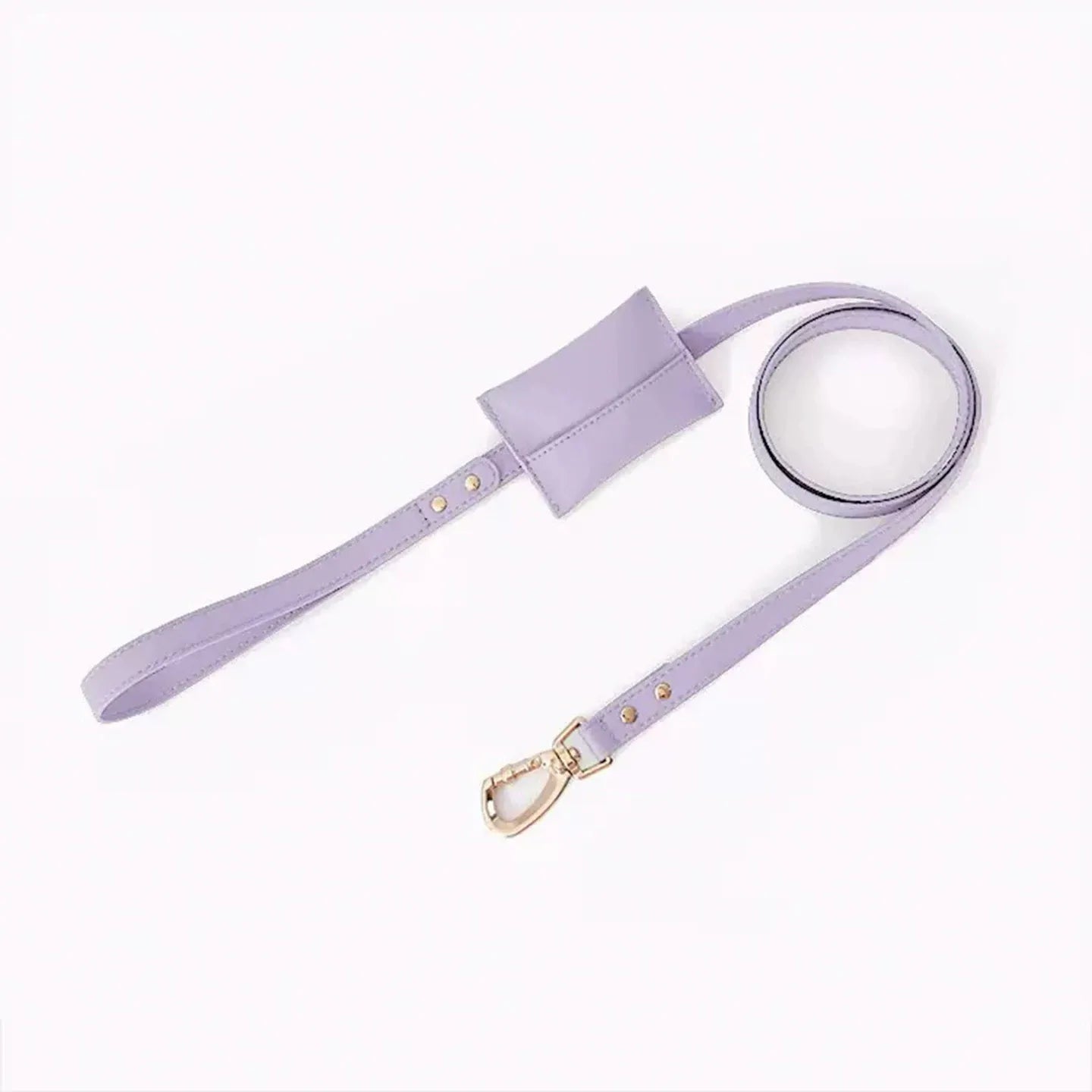 Breathable Soft Leather Pet Harness And Collar Set