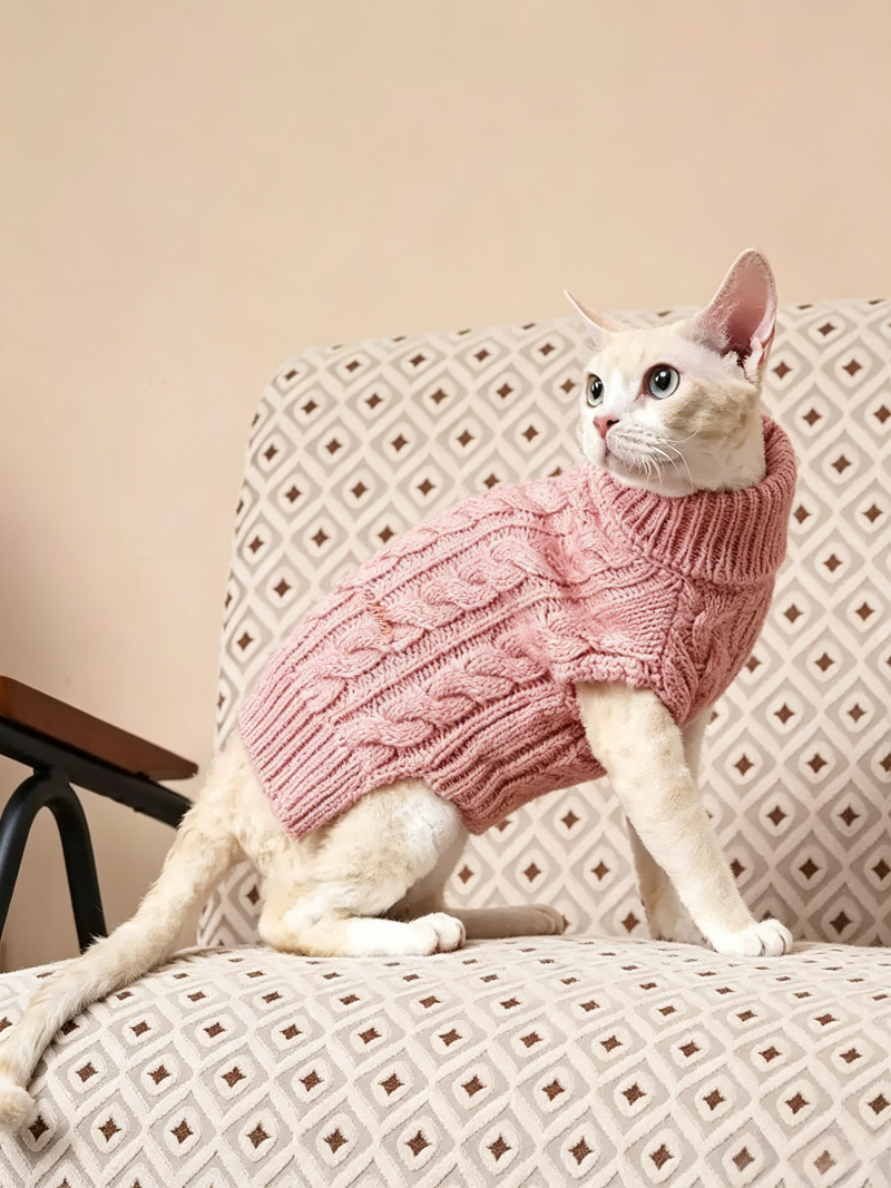 British Retro Pet Sweater