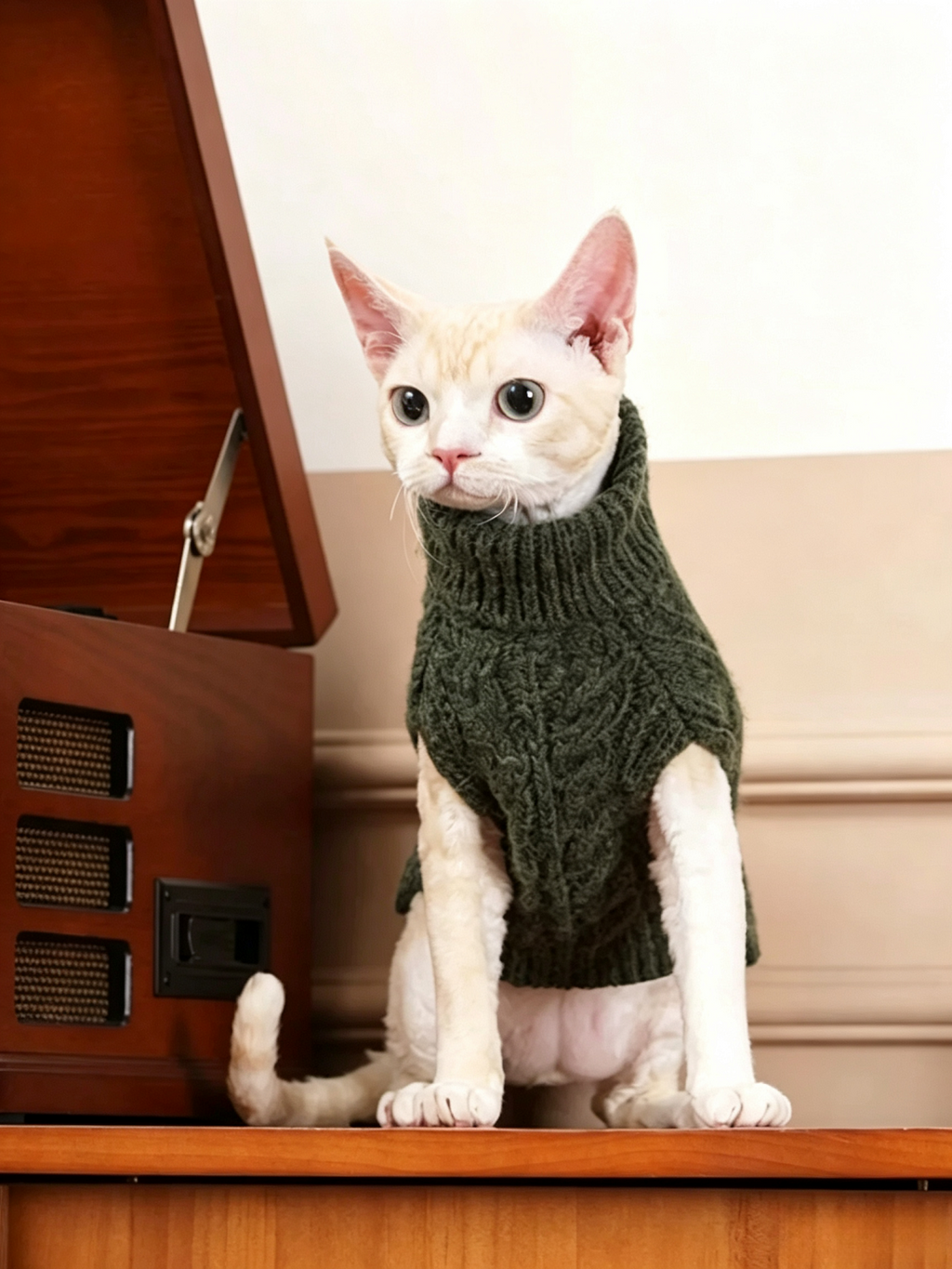 British Retro Pet Sweater