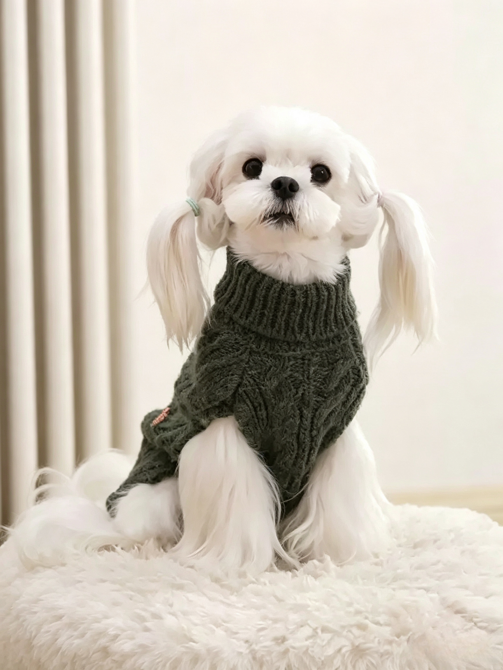 British Retro Pet Sweater