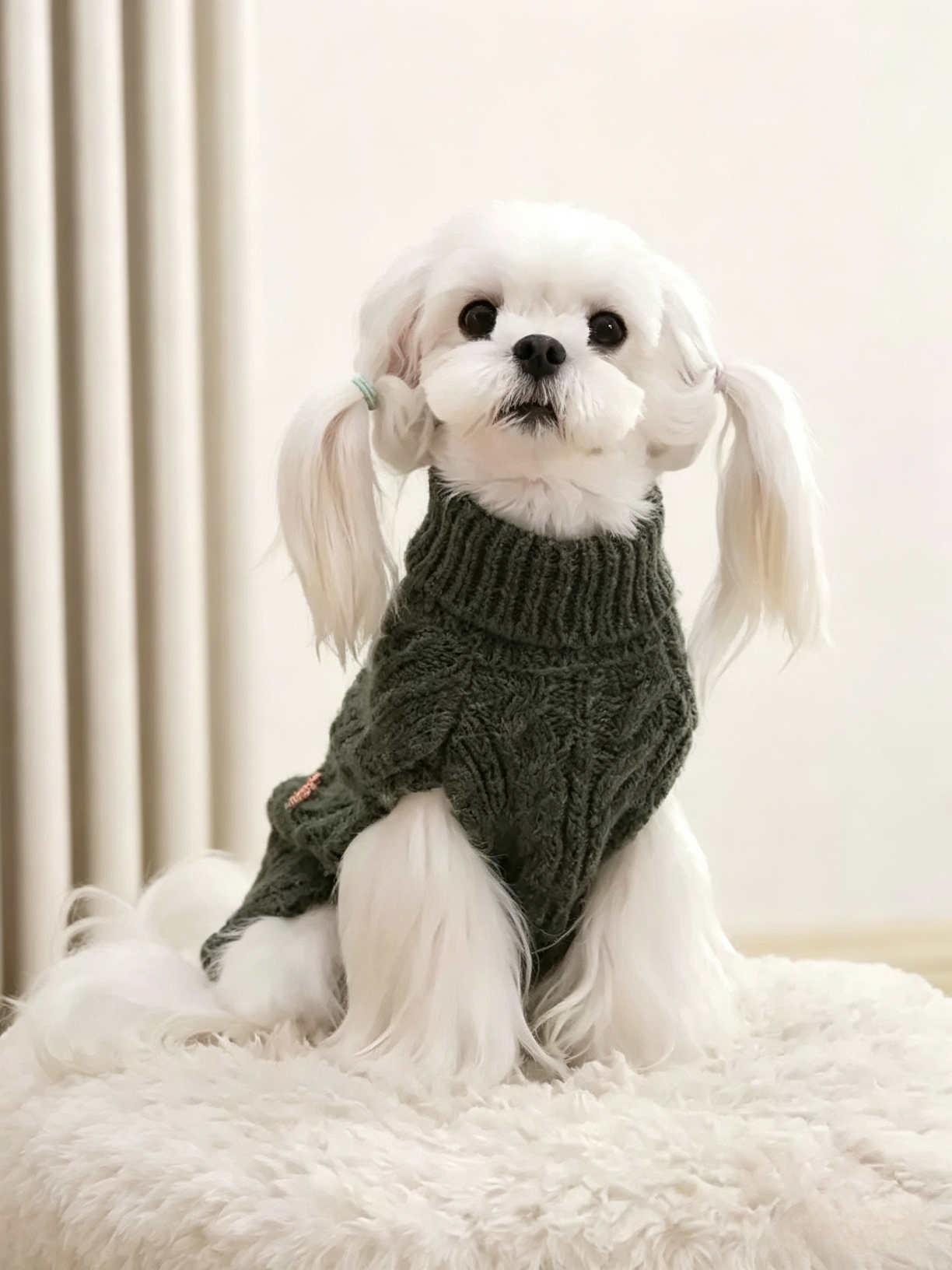 British Retro Pet Sweater