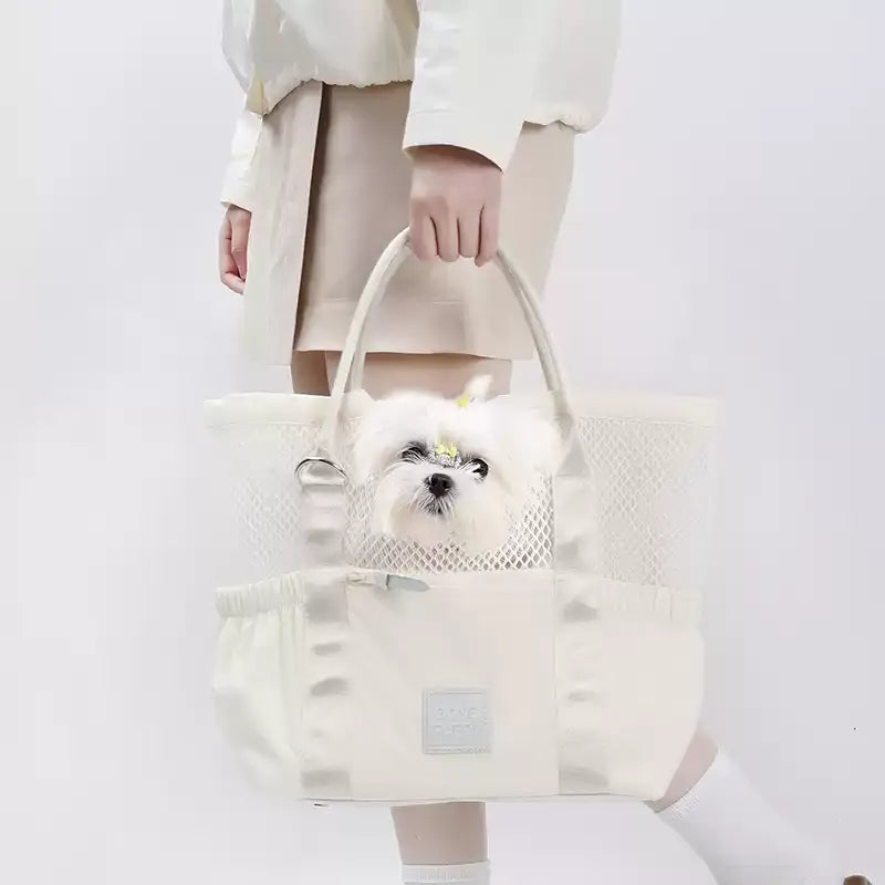 Crossbody Bag For Pet Walking, Breathable And Comfortable, Compact And Portable