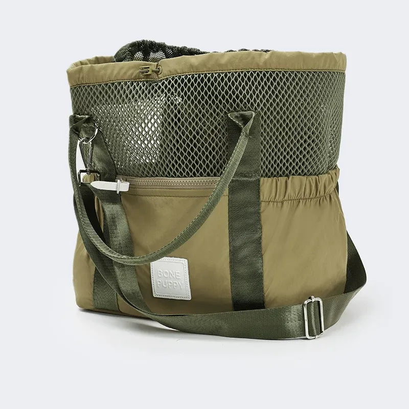 Crossbody Bag For Pet Walking, Breathable And Comfortable, Compact And Portable