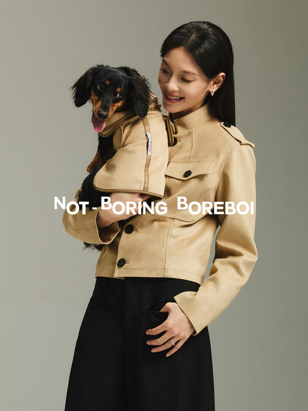 Double-Layered Sheepskin Collar Pet Jacket