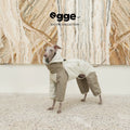 Egge Autumn And Winter Lightweight Thermal Insulation Three-Proof Soft Inner Lining Dog Warm Four-Legged Cotton Jacket