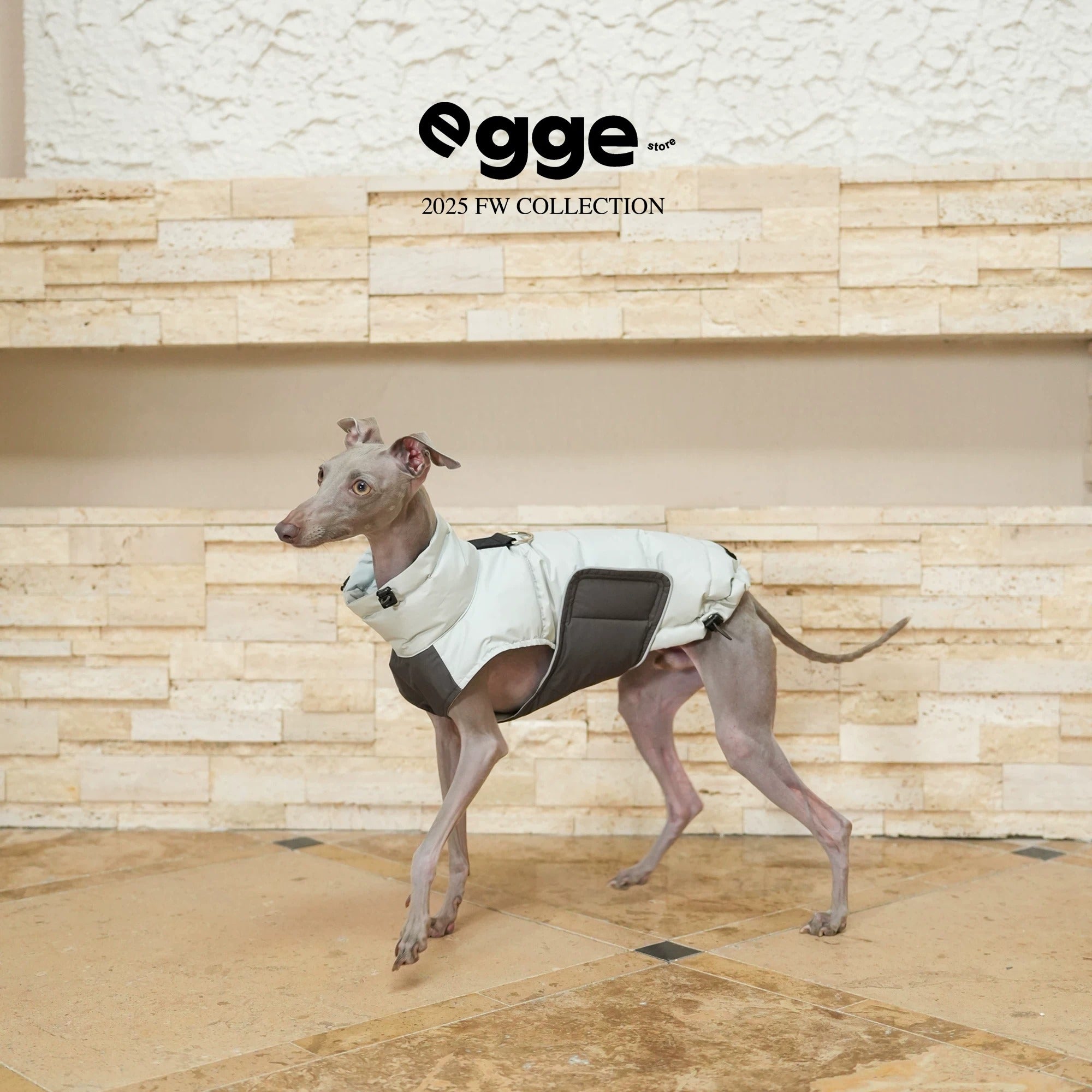 Egge Autumn and Winter 90 White Duck Down Dog Quick-change Vest