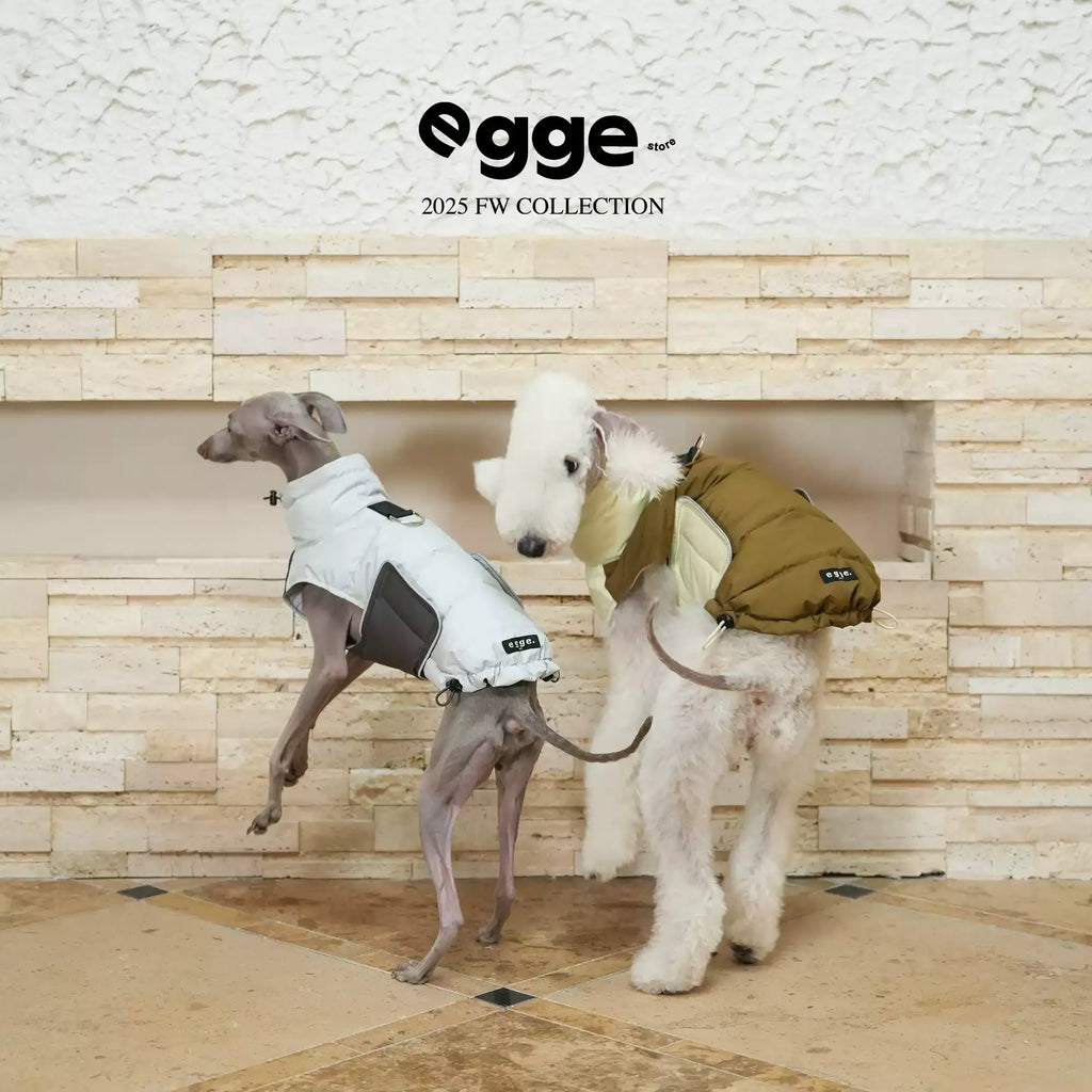 Egge Autumn and Winter 90 White Duck Down Dog Quick-change Vest