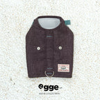 Egge Belington Vintage Washed Vest And Back Brace, Breathable And Adjustable For Spring And Summer