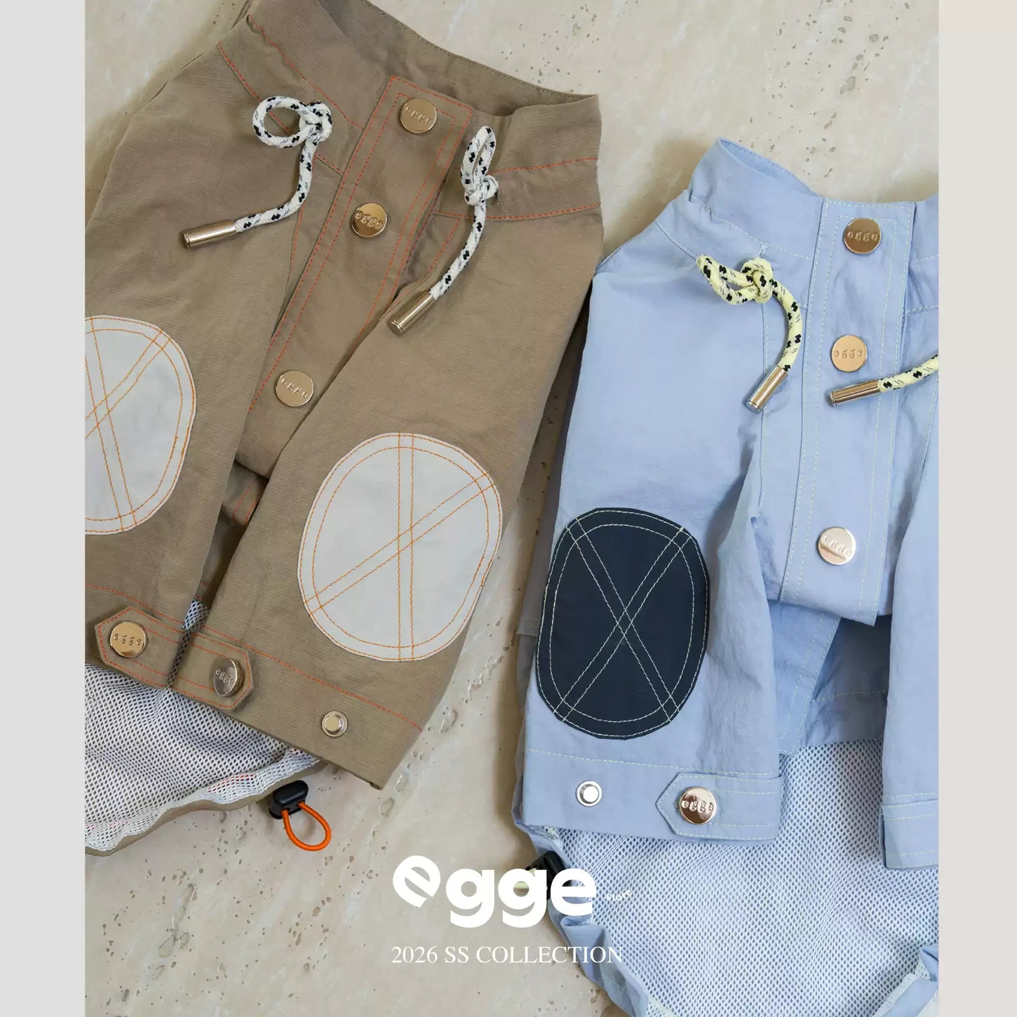 Egge Barn-style Retro Dog Trench Coat