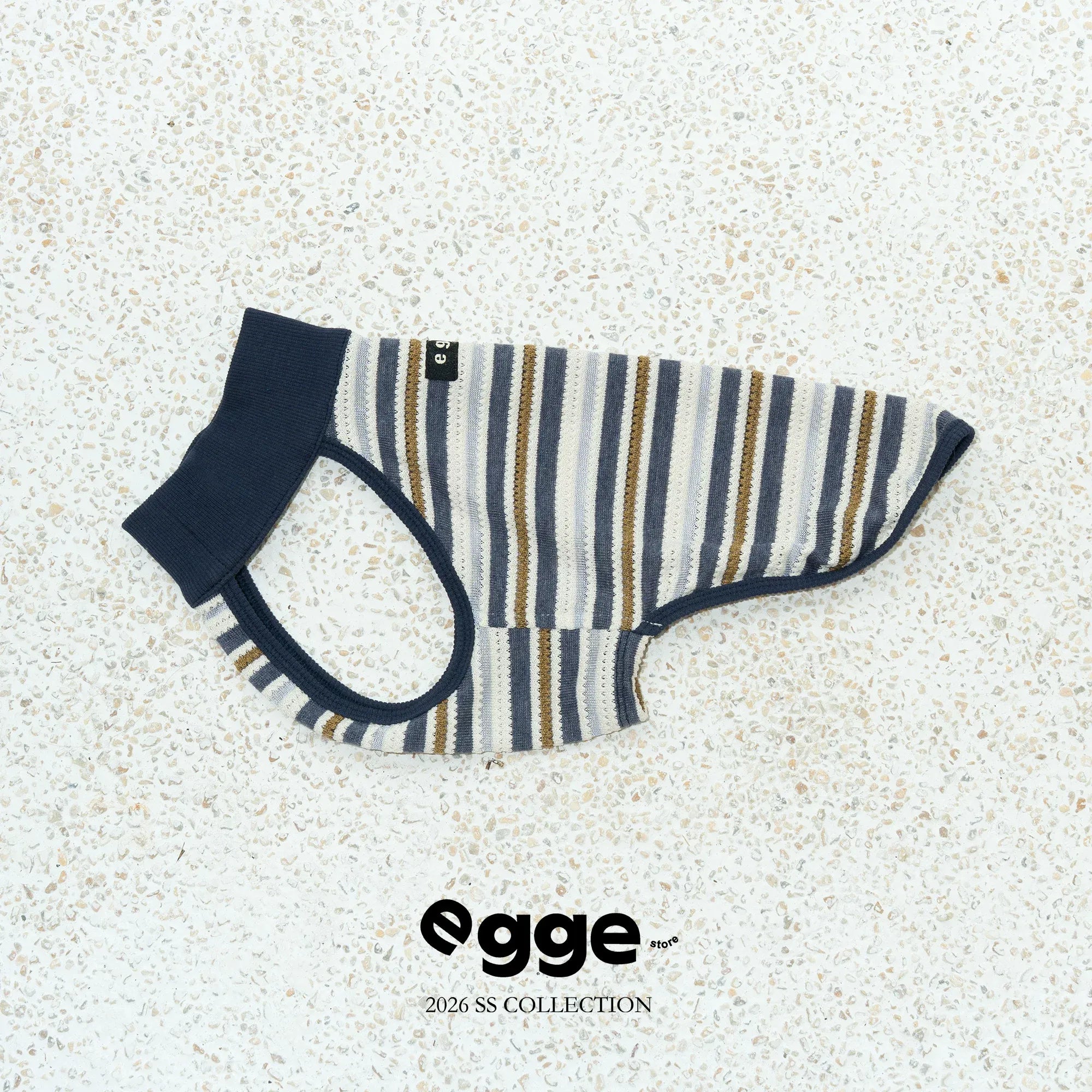 Egge Bellington Contrast-Color Crochet Vest With Cut-Out Design, Featuring A Dopamine-Inspired Vacation Style