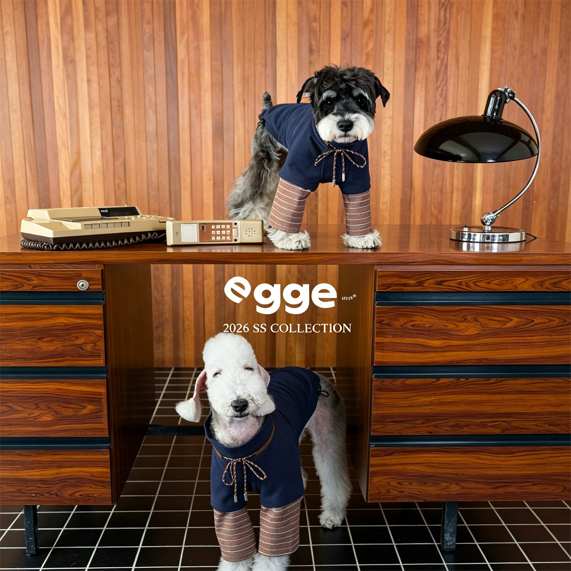 Egge Spring and Autumn College Style Dog Hoodie