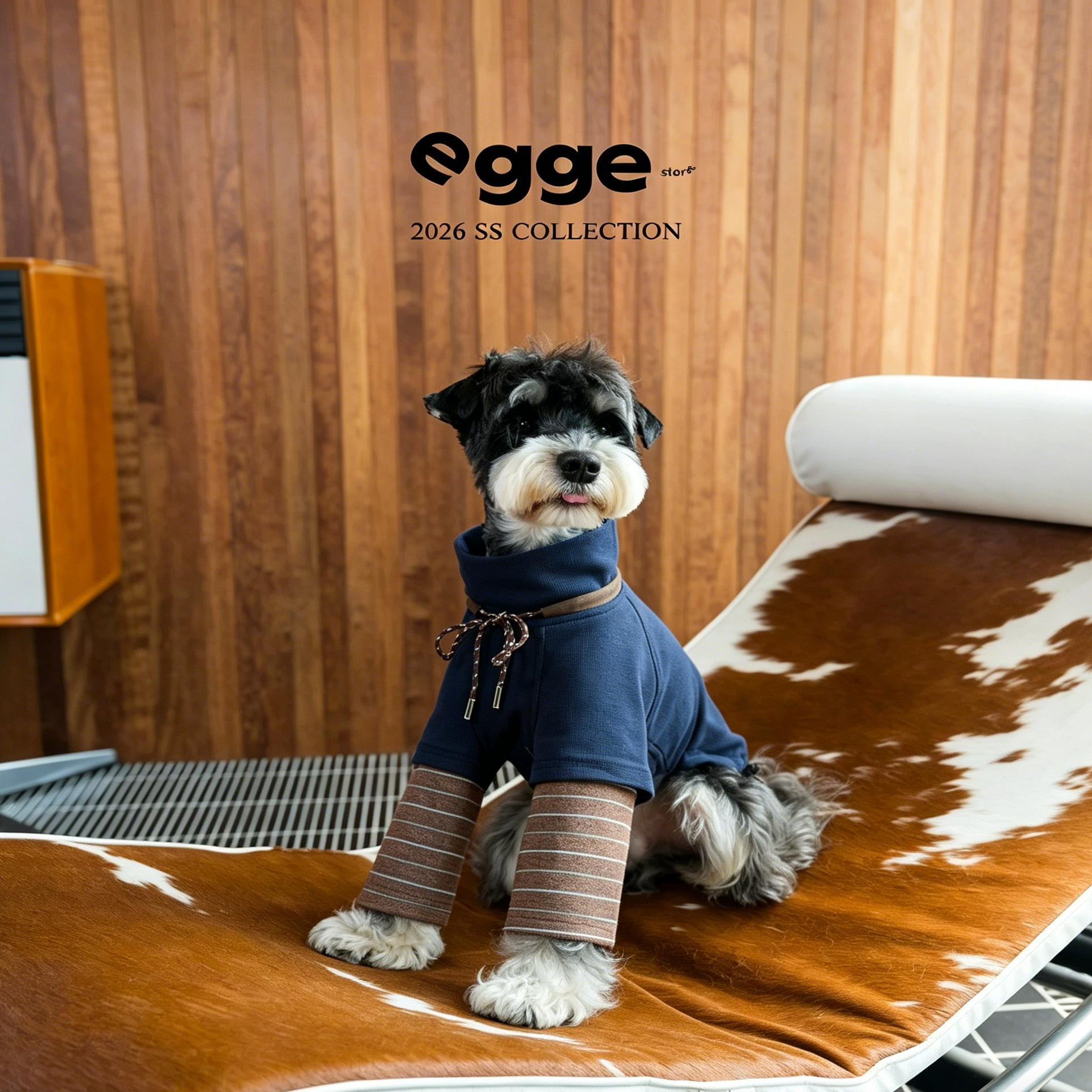 Egge Spring and Autumn College Style Dog Hoodie
