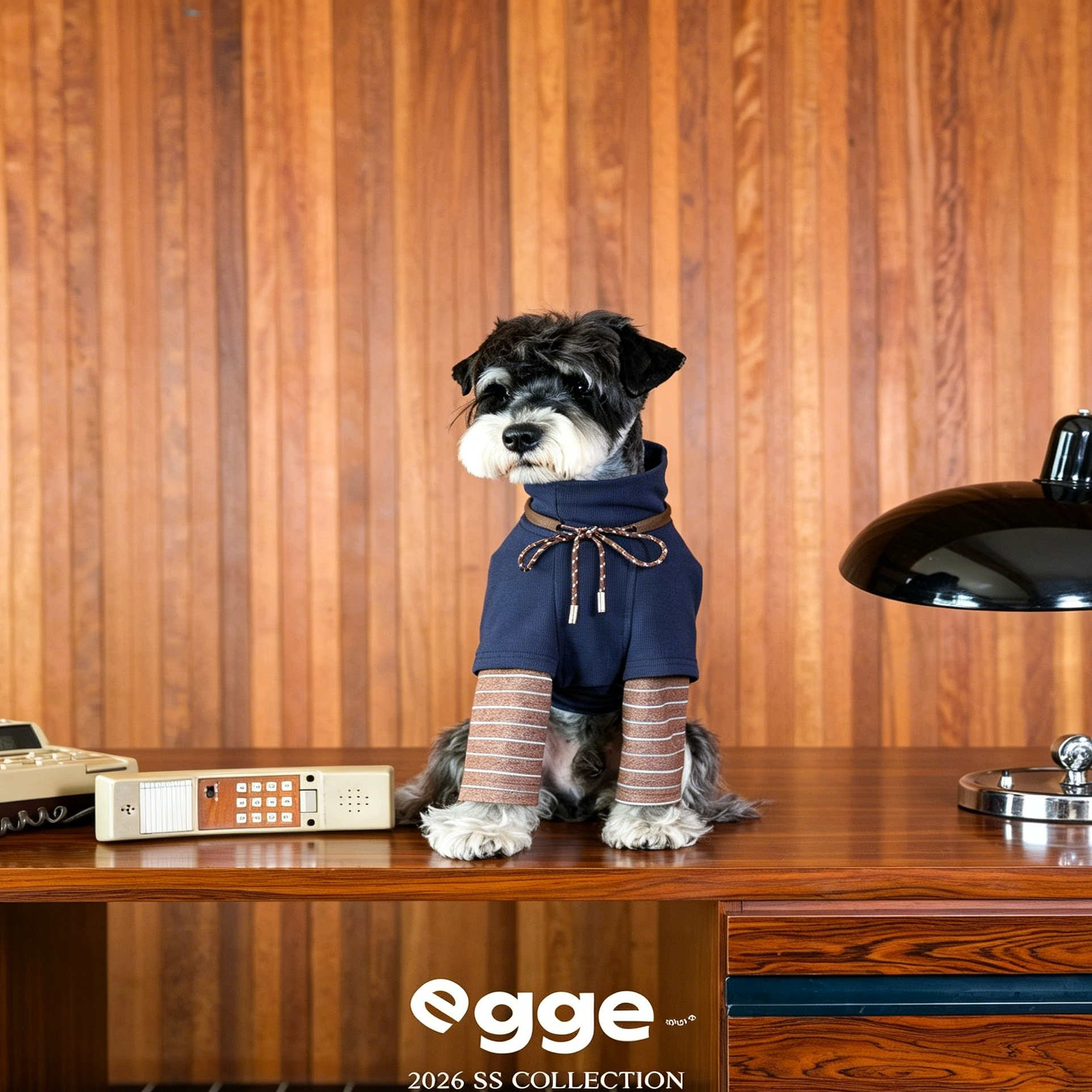 Egge Spring and Autumn College Style Dog Hoodie