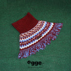 Egge Fair Isle Knitted Handmade Scarf