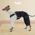 Egge Japanese Magazine Retro Denim Overalls