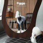 Egge Reversible Double-Colored 90 White Duck Down Dog Winter Warm Down Vest