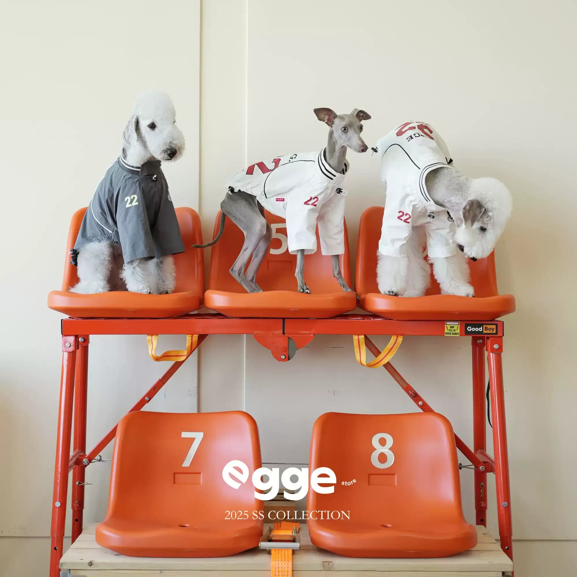 Egge Spring Summer Lightweight Retro Dog Jersey