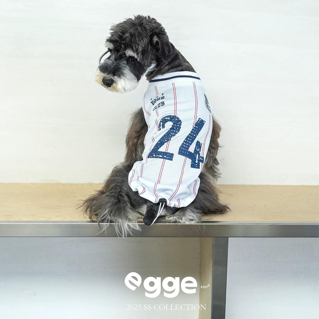 Egge Spring Summer Retro Tennis Vest for Dogs