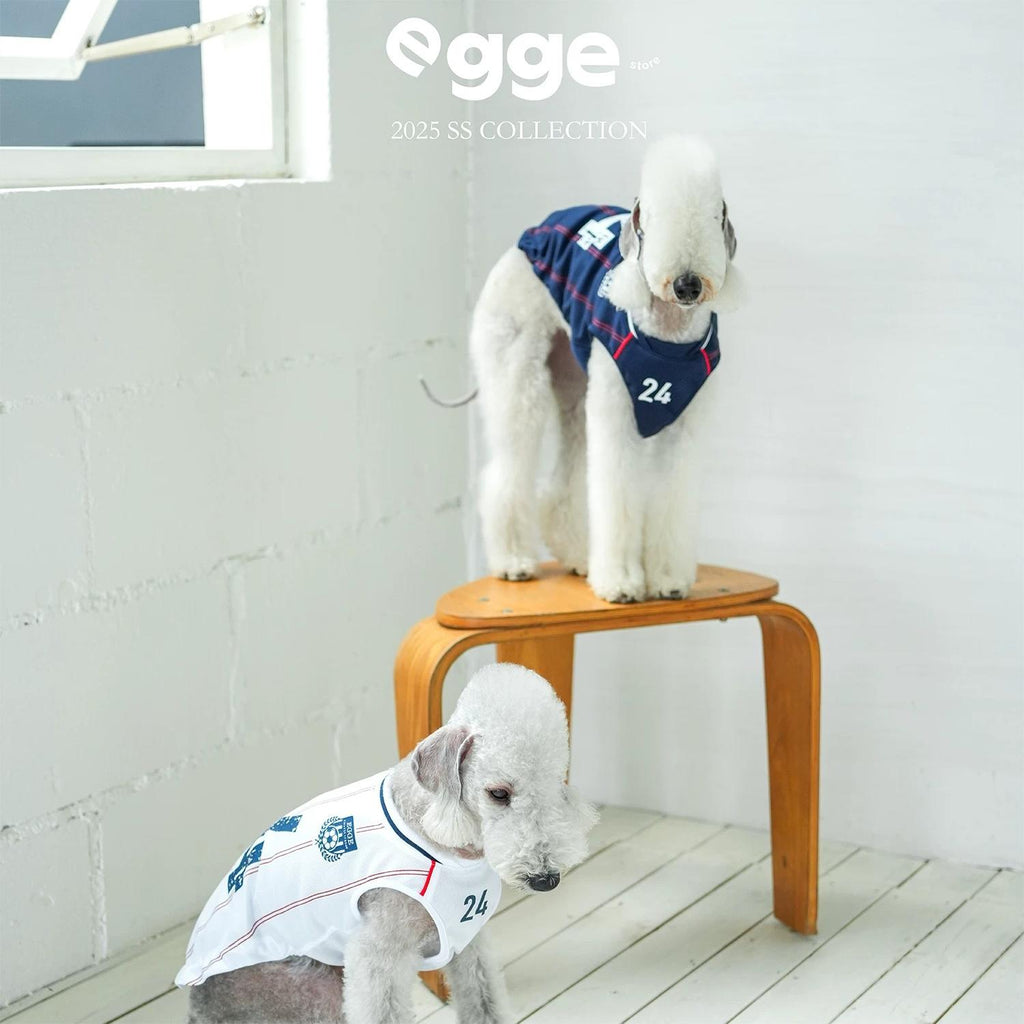 Egge Spring Summer Retro Tennis Vest for Dogs