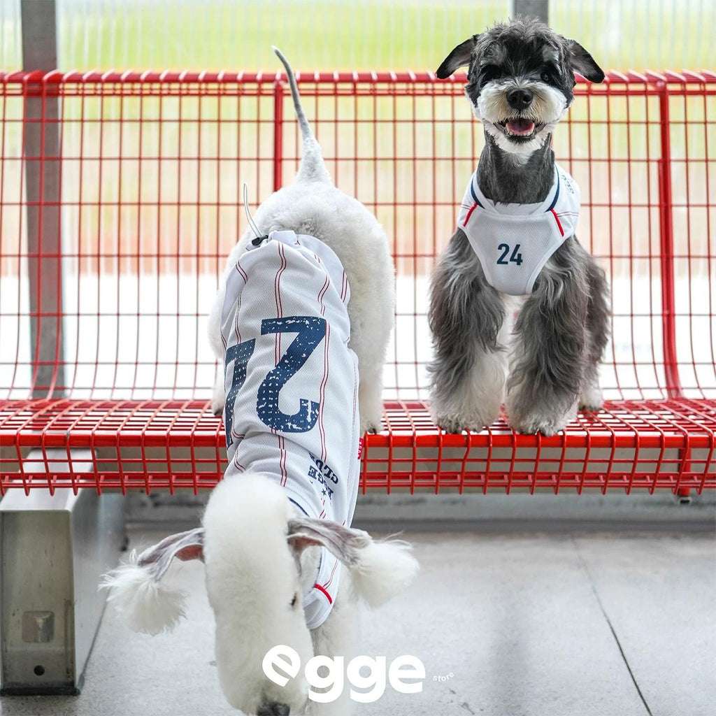 Egge Spring Summer Retro Tennis Vest for Dogs