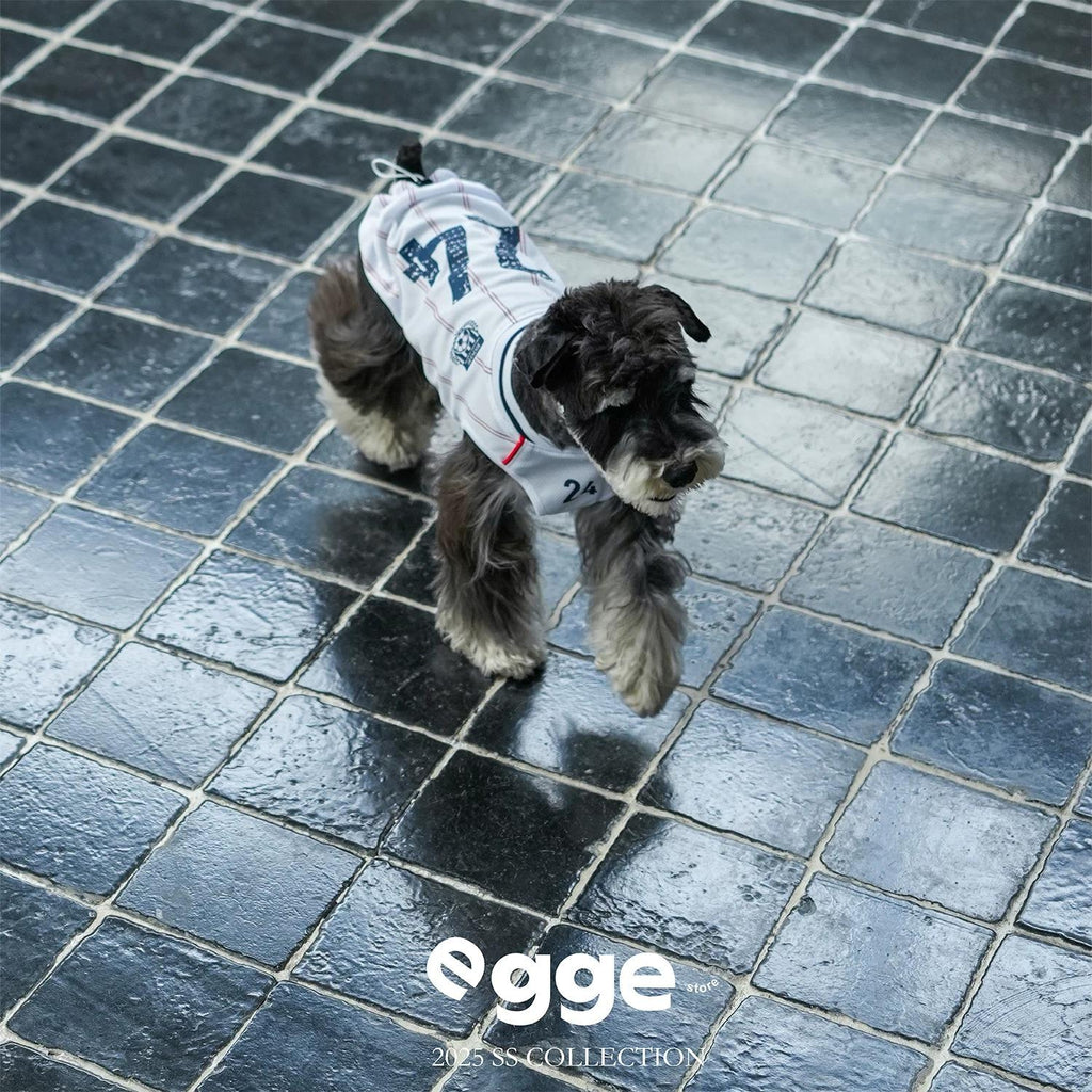 Egge Spring Summer Retro Tennis Vest for Dogs
