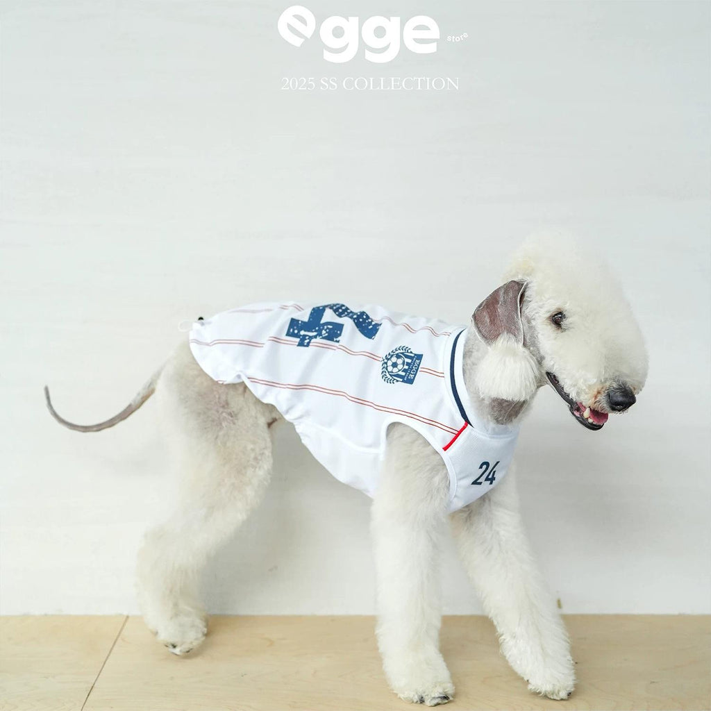 Egge Spring Summer Retro Tennis Vest for Dogs