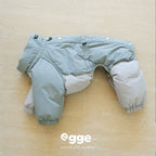 Egge Winter Thickened 90% White Duck Down Jacket For Four-Legged Dogs