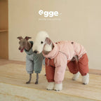 Egge Winter Thickened 90% White Duck Down Jacket For Four-Legged Dogs