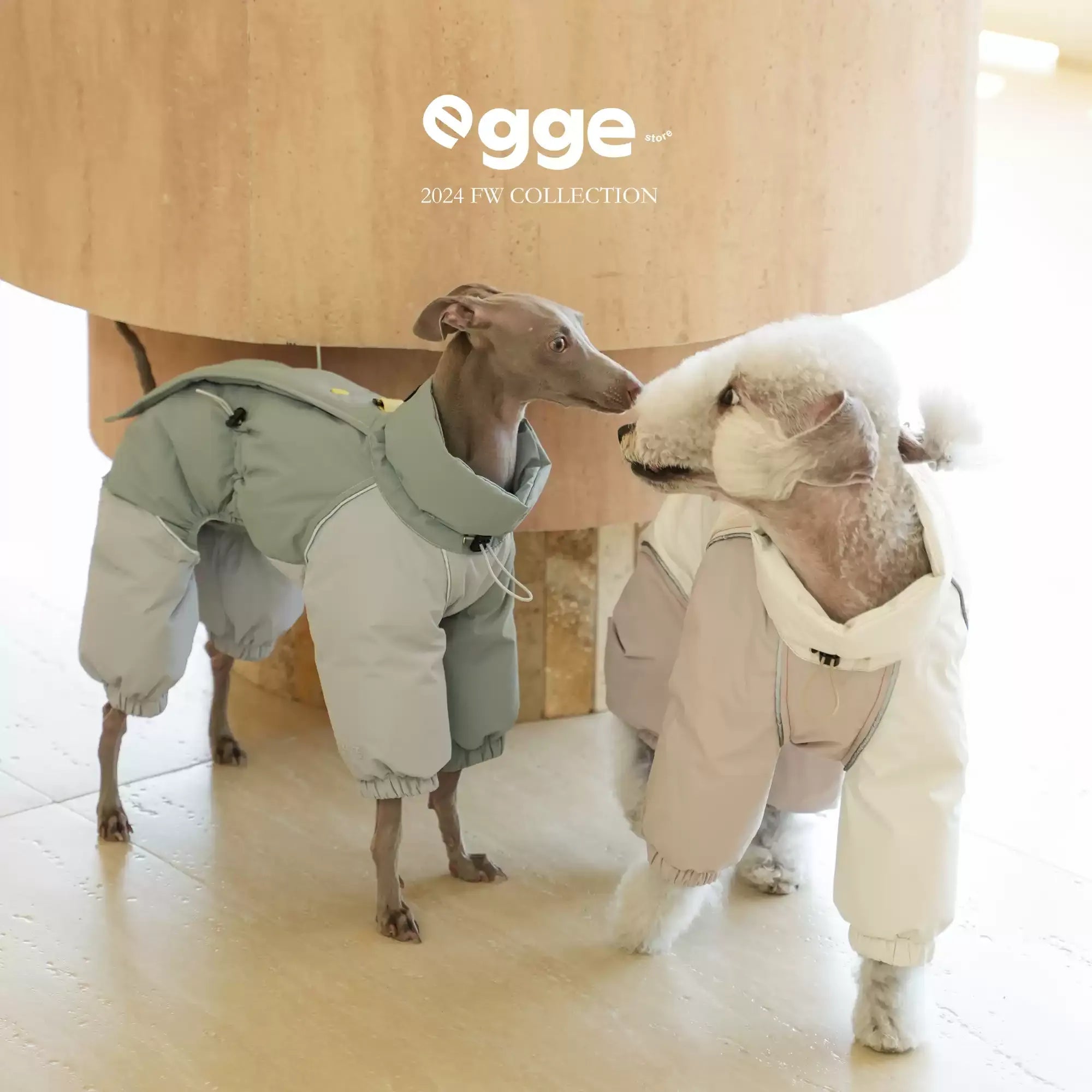 Egge Winter Thickened 90% White Duck Down Jacket For Four-Legged Dogs