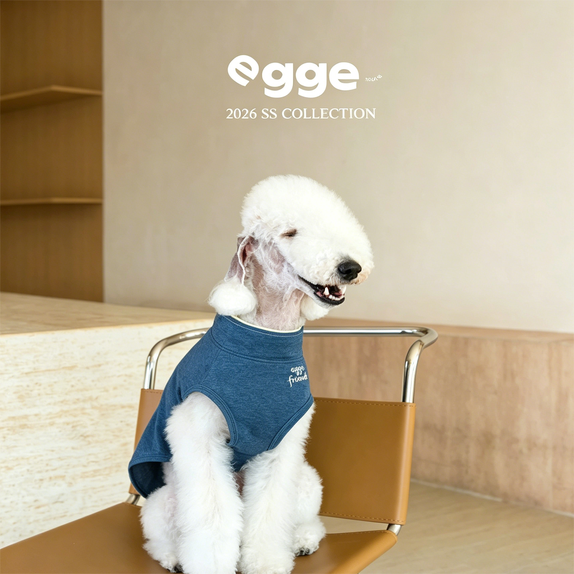 Egge Cooling Antibacterial Embroidered Cotton Vest